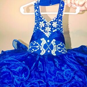 New Royal blue pageant dress size 18-3